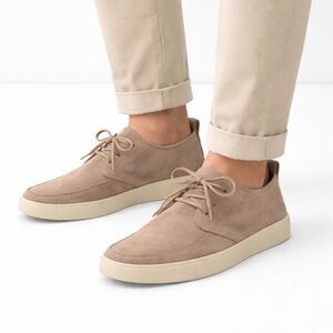 Everlane Desert NIB Men's Shoe Sepia Suede Crepe Sole Lace Up Oxford 7.5 Preppy